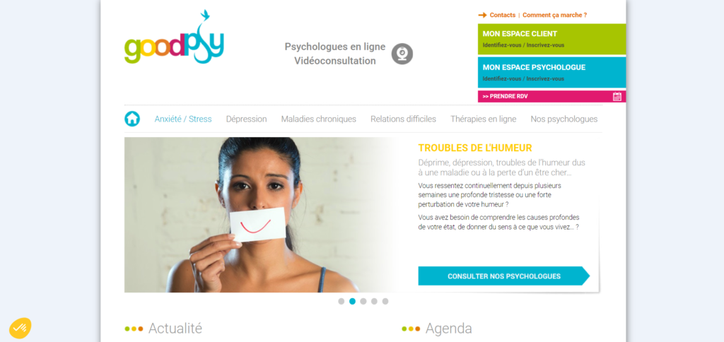 Top 10 des sites de psy en ligne goodpsy