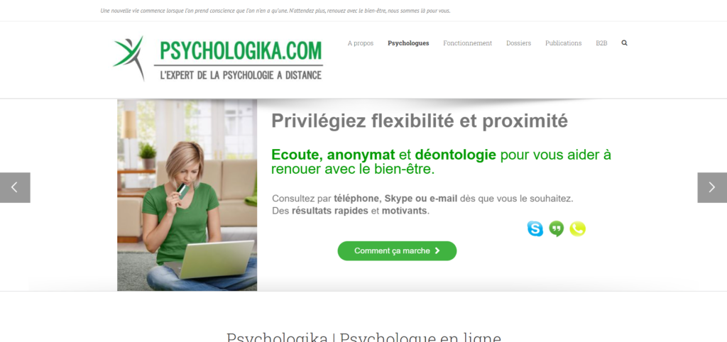 Top 10 des sites de psy en ligne Psychologika le psy en fonction de votre besoin